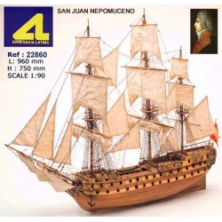 Artesania Latina Kit bateau bois 22860 San Juan Nepomuceno 1/90