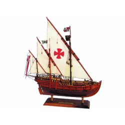 BATEAU STATIQUE HISTORIQUE - NINA 43x12x47cm